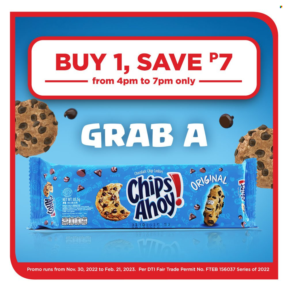 thumbnail - 7 Eleven offer  - 30.11.2022 - 21.2.2023 - Sales products - cookies, Chips Ahoy!, chips. Page 5.