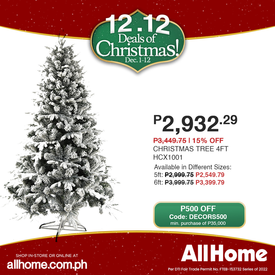 thumbnail - AllHome offer  - 1.12.2022 - 12.12.2022 - Sales products - christmas tree. Page 14.