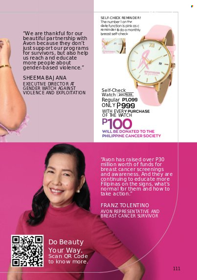 thumbnail - Avon offer  - 1.1.2023 - 31.1.2023 - Sales products - Avon, watch. Page 111.
