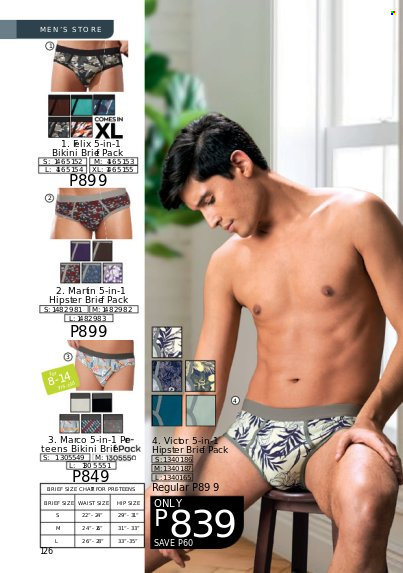 thumbnail - Avon offer  - 1.1.2023 - 31.1.2023 - Sales products - bikini. Page 126.