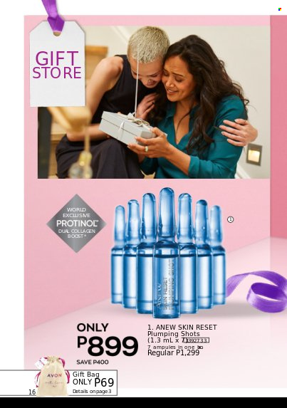 thumbnail - Avon offer  - Sales products - Avon, Anew. Page 16.