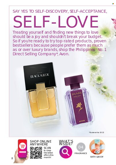 thumbnail - Avon offer  - 1.2.2023 - 28.2.2023 - Sales products - Joy, Avon, fragrance, Imari. Page 2.