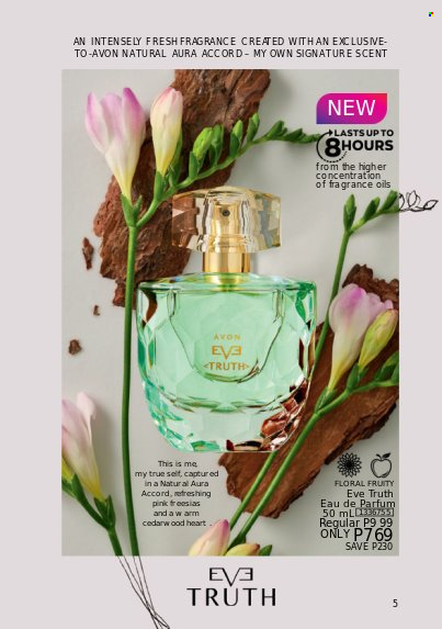 thumbnail - Avon offer  - 1.2.2023 - 28.2.2023 - Sales products - Avon, eau de parfum, fragrance. Page 5.