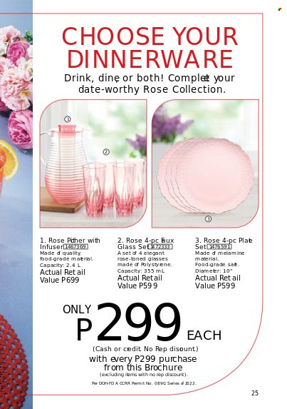 thumbnail - Avon offer  - 1.2.2023 - 28.2.2023 - Sales products - dinnerware set. Page 25.