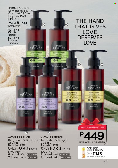 thumbnail - Avon offer  - 1.2.2023 - 28.2.2023 - Sales products - Avon, hand wash, body lotion. Page 40.