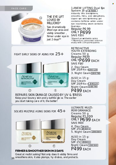 thumbnail - Avon offer  - 1.2.2023 - 28.2.2023 - Sales products - Anew, day cream, night cream. Page 94.