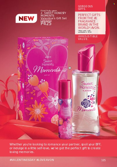 thumbnail - Avon offer  - 1.2.2023 - 28.2.2023 - Sales products - Avon, fragrance, gift set. Page 103.