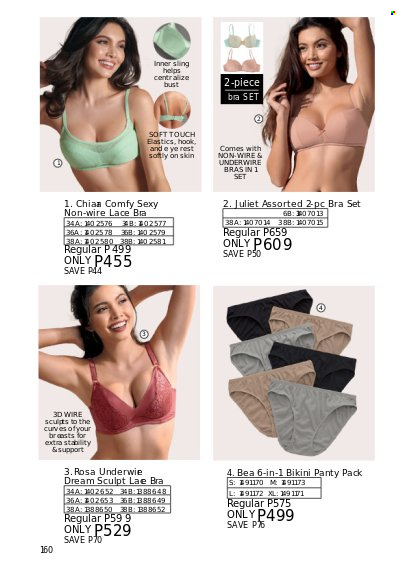 thumbnail - Avon offer  - 1.2.2023 - 28.2.2023 - Sales products - hook, bikini, bra. Page 157.