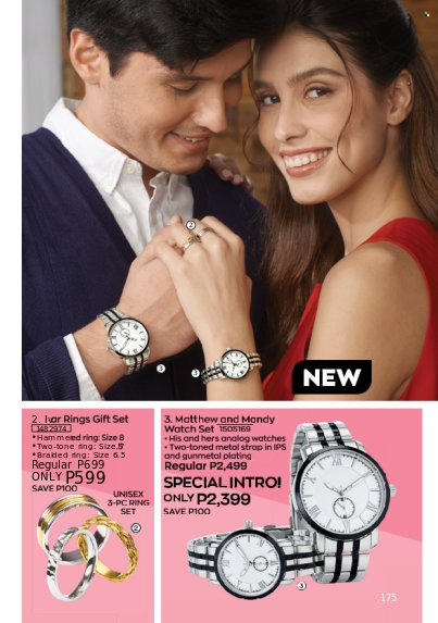 thumbnail - Avon offer  - 1.2.2023 - 28.2.2023 - Sales products - gift set, watch. Page 171.