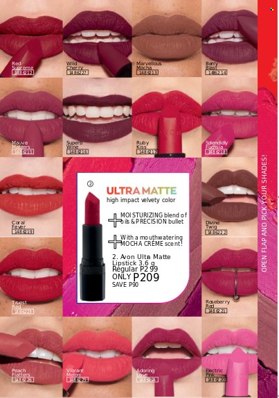 thumbnail - Avon offer  - 1.2.2023 - 28.2.2023 - Sales products - Avon, Trust, lipstick, shades. Page 238.