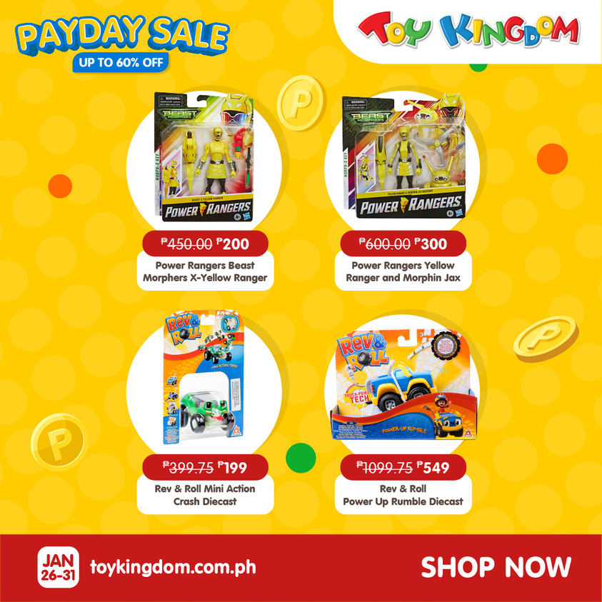 thumbnail - Toy Kingdom offer  - Sales products - Power Rangers, toys. Page 2.