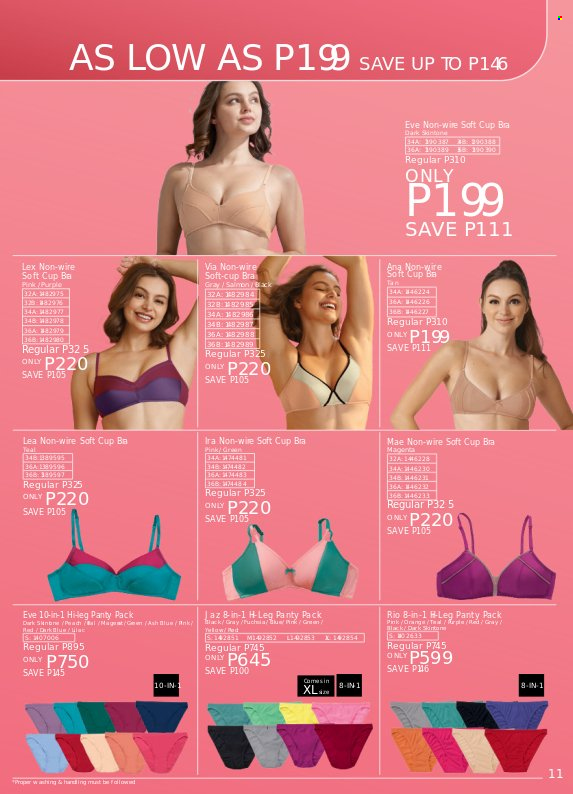thumbnail - Avon offer  - 18.2.2023 - 28.2.2023 - Sales products - cup, bra. Page 11.