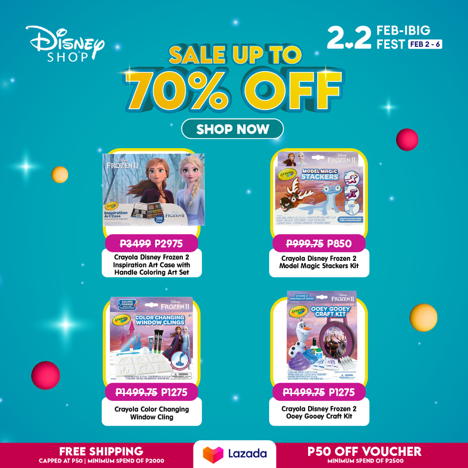 thumbnail - Toy Kingdom offer  - 2.2.2023 - 6.2.2023 - Sales products - Disney, crayons, craft supplies, Slime. Page 1.