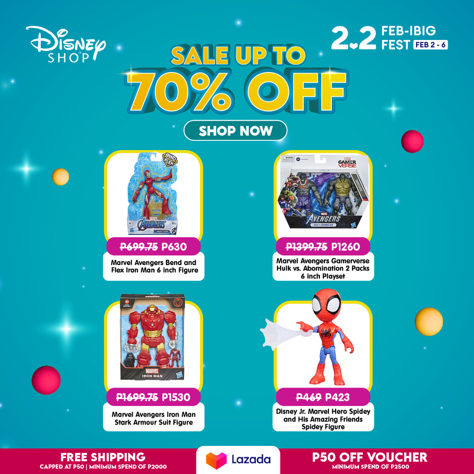 thumbnail - Toy Kingdom offer  - 2.2.2023 - 6.2.2023 - Sales products - Disney, Avengers, play set. Page 3.