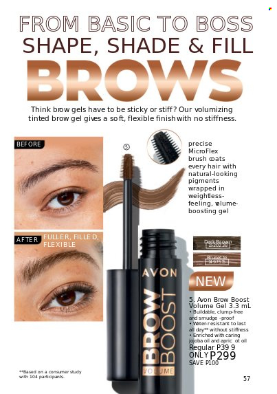thumbnail - Avon offer  - 1.3.2023 - 31.3.2023 - Sales products - Avon, brush. Page 57.