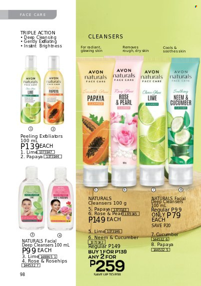 thumbnail - Avon offer  - 1.3.2023 - 31.3.2023 - Sales products - cleaner, Avon. Page 98.