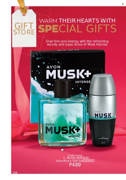 thumbnail - Avon offer  - 1.3.2023 - 31.3.2023 - Sales products - Avon. Page 108.