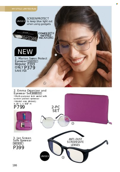 thumbnail - Avon offer  - 1.3.2023 - 31.3.2023 - Sales products - wallet. Page 186.