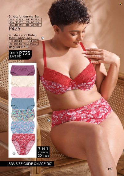 thumbnail - Avon offer  - 1.3.2023 - 31.3.2023 - Sales products - bra. Page 193.