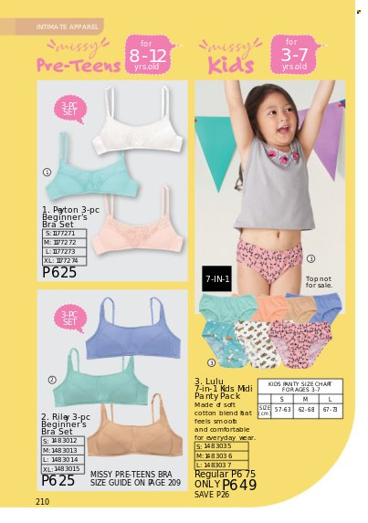 thumbnail - Avon offer  - 1.3.2023 - 31.3.2023 - Sales products - bra. Page 210.