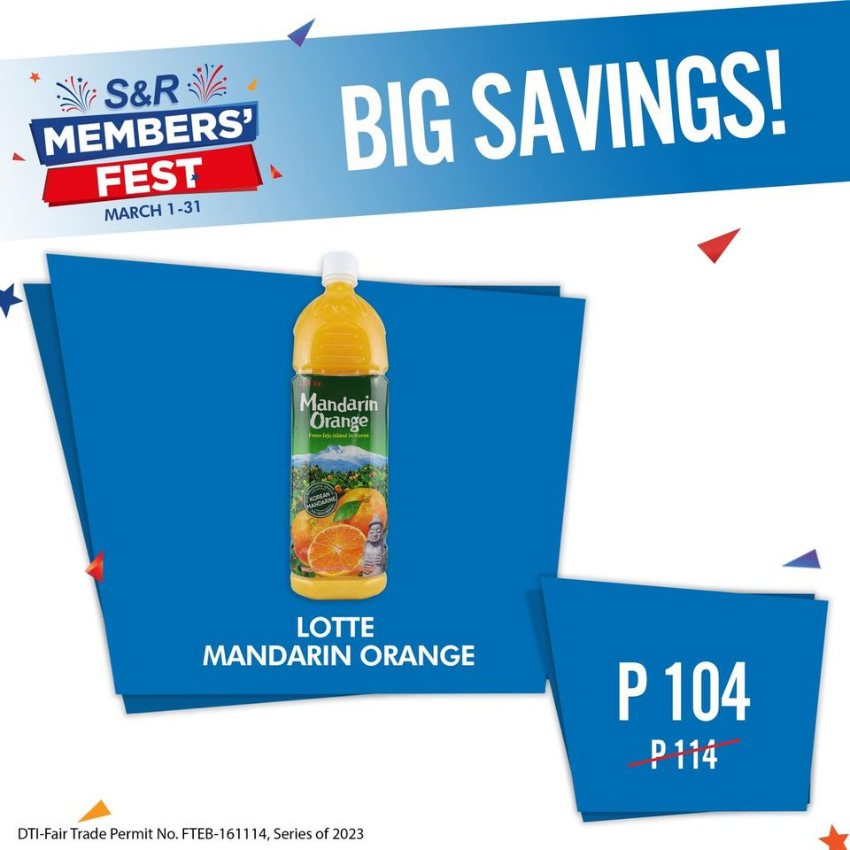 thumbnail - S&R Membership Shopping offer  - 1.3.2023 - 31.3.2023 - Sales products - mandarines, oranges. Page 41.