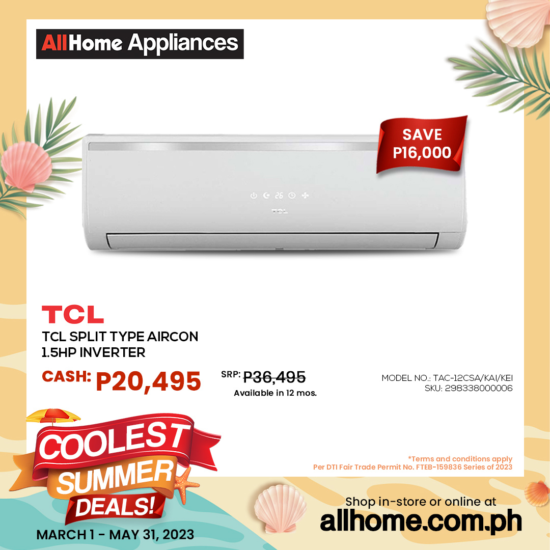 thumbnail - AllHome offer  - 1.3.2023 - 31.5.2023 - Sales products - TCL. Page 5.