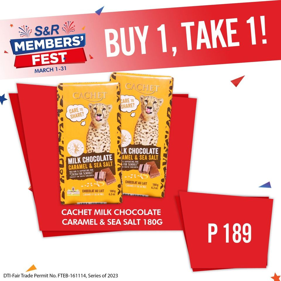 thumbnail - S&R Membership Shopping offer  - 1.3.2023 - 31.3.2023 - Sales products - milk chocolate, cocoa, caramel. Page 8.