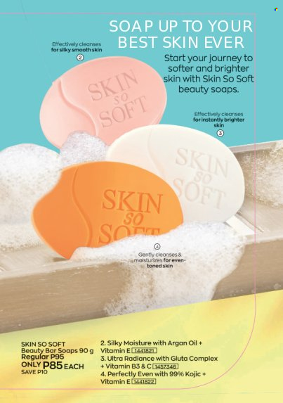 thumbnail - Avon offer  - 16.3.2023 - 31.3.2023 - Sales products - soap, Skin So Soft. Page 5.