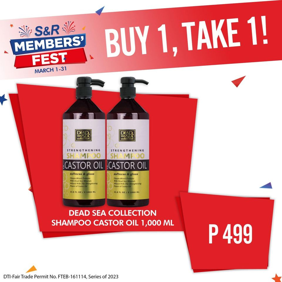 thumbnail - S&R Membership Shopping offer  - 1.3.2023 - 31.3.2023 - Sales products - oil, shampoo. Page 84.