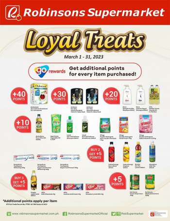 Robinsons Supermarket promo