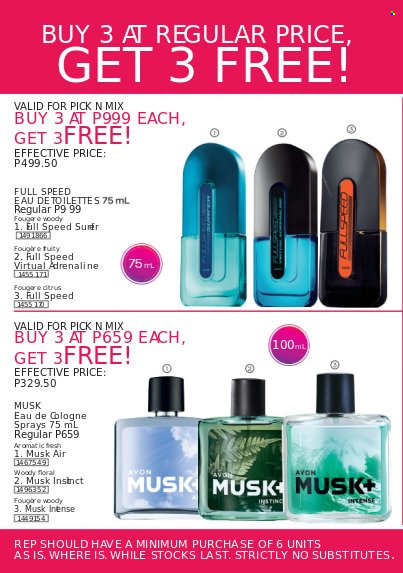 thumbnail - Avon offer  - 24.3.2023 - 31.3.2023 - Sales products - Avon, cologne. Page 2.