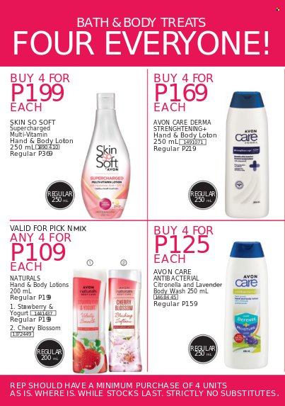 thumbnail - Avon offer  - 24.3.2023 - 31.3.2023 - Sales products - body wash, Avon, Skin So Soft. Page 16.