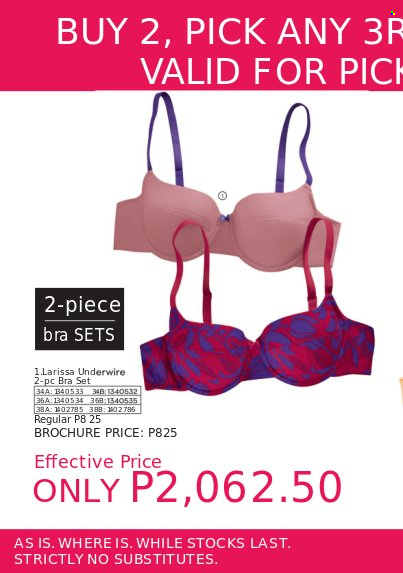 thumbnail - Avon offer  - 25.3.2023 - 31.3.2023 - Sales products - bra. Page 20.