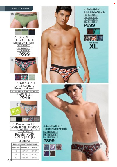 thumbnail - Avon offer  - 1.4.2023 - 30.4.2023 - Sales products - bikini. Page 108.