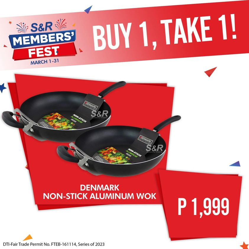 thumbnail - S&R Membership Shopping offer  - 1.3.2023 - 31.3.2023 - Sales products - wok. Page 8.