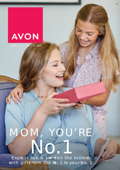 Avon offer  - 1.5.2023 - 31.5.2023 - Sales products - Avon. Page 1.