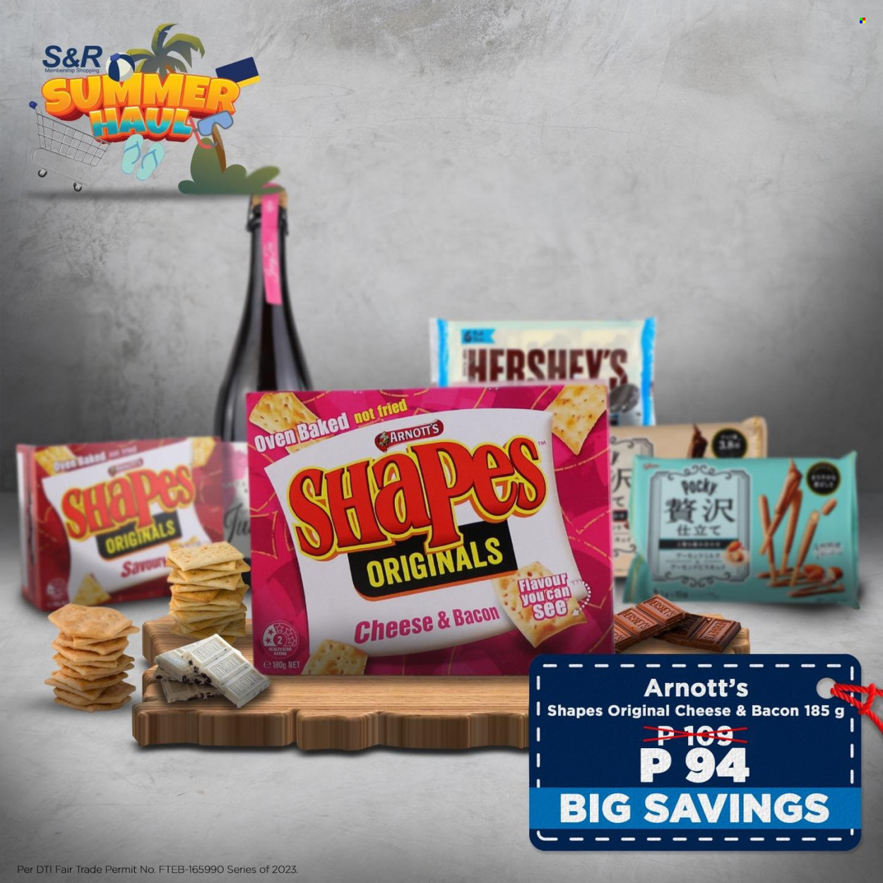 S&R Membership Shopping offer  - Sales products - Hershey's. Page 1.