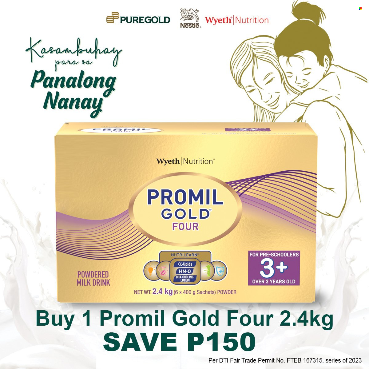 thumbnail - Puregold offer  - Sales products - Nestlé, powdered milk. Page 4.