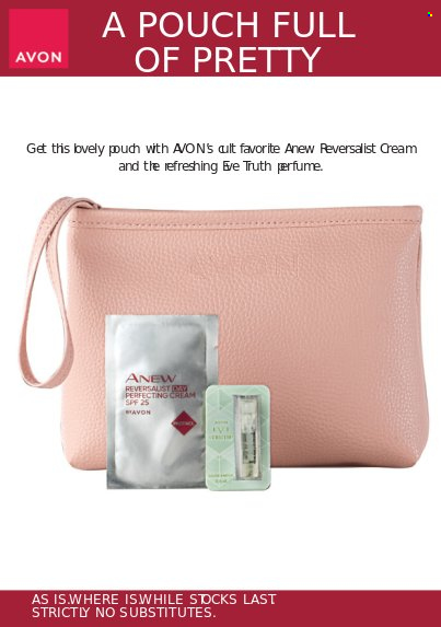 Avon offer  - 26.5.2023 - 31.5.2023 - Sales products - Avon, Anew, eau de parfum. Page 4.