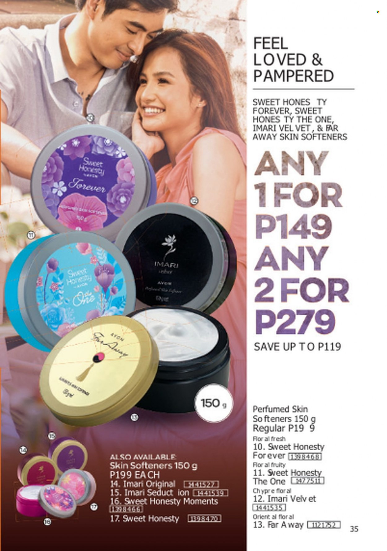 thumbnail - Avon offer  - 1.6.2023 - 30.6.2023 - Sales products - far away, Imari. Page 35.