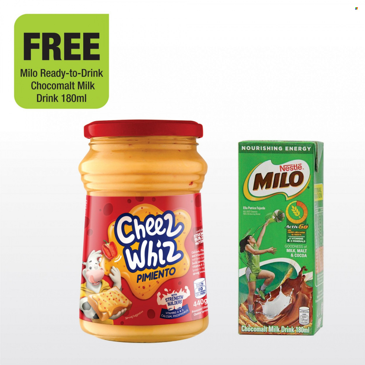 thumbnail - Robinsons Supermarket offer  - 19.5.2023 - 1.6.2023 - Sales products - cheese spread, milk, Milo, Nestlé, cocoa, malt, calcium. Page 6.