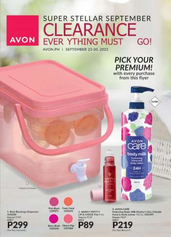 Avon promo