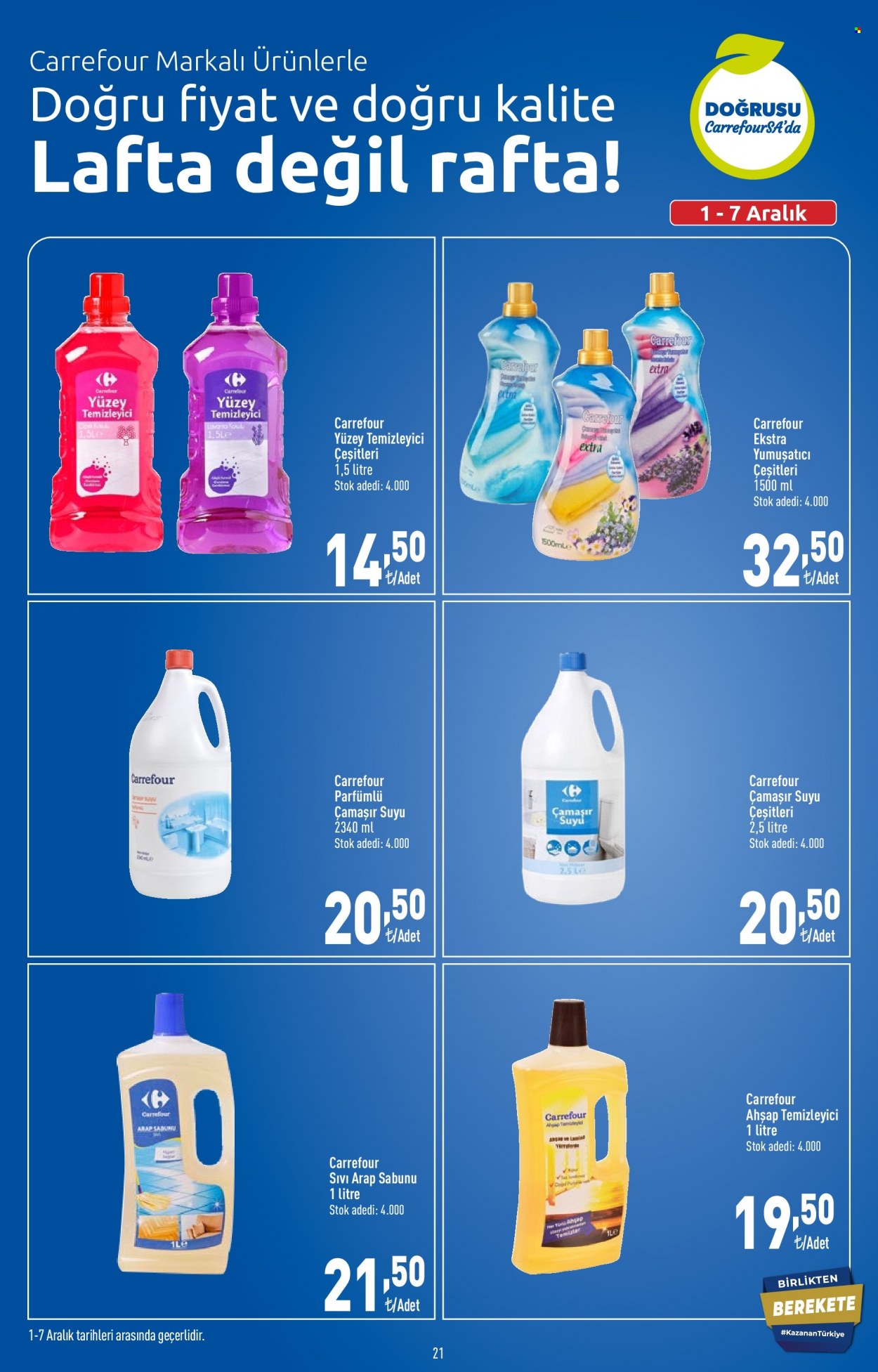 thumbnail - Carrefour aktüel ürünler, broşür  - 12.1.2022 - 12.14.2022 - Satıştaki ürünler - bot, temizleyici. Sayfa 21.