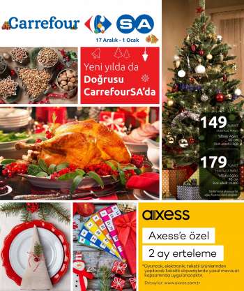 Carrefour - aktüel ürünler, broşür  - 12.17.2022 - 1.1.2023.