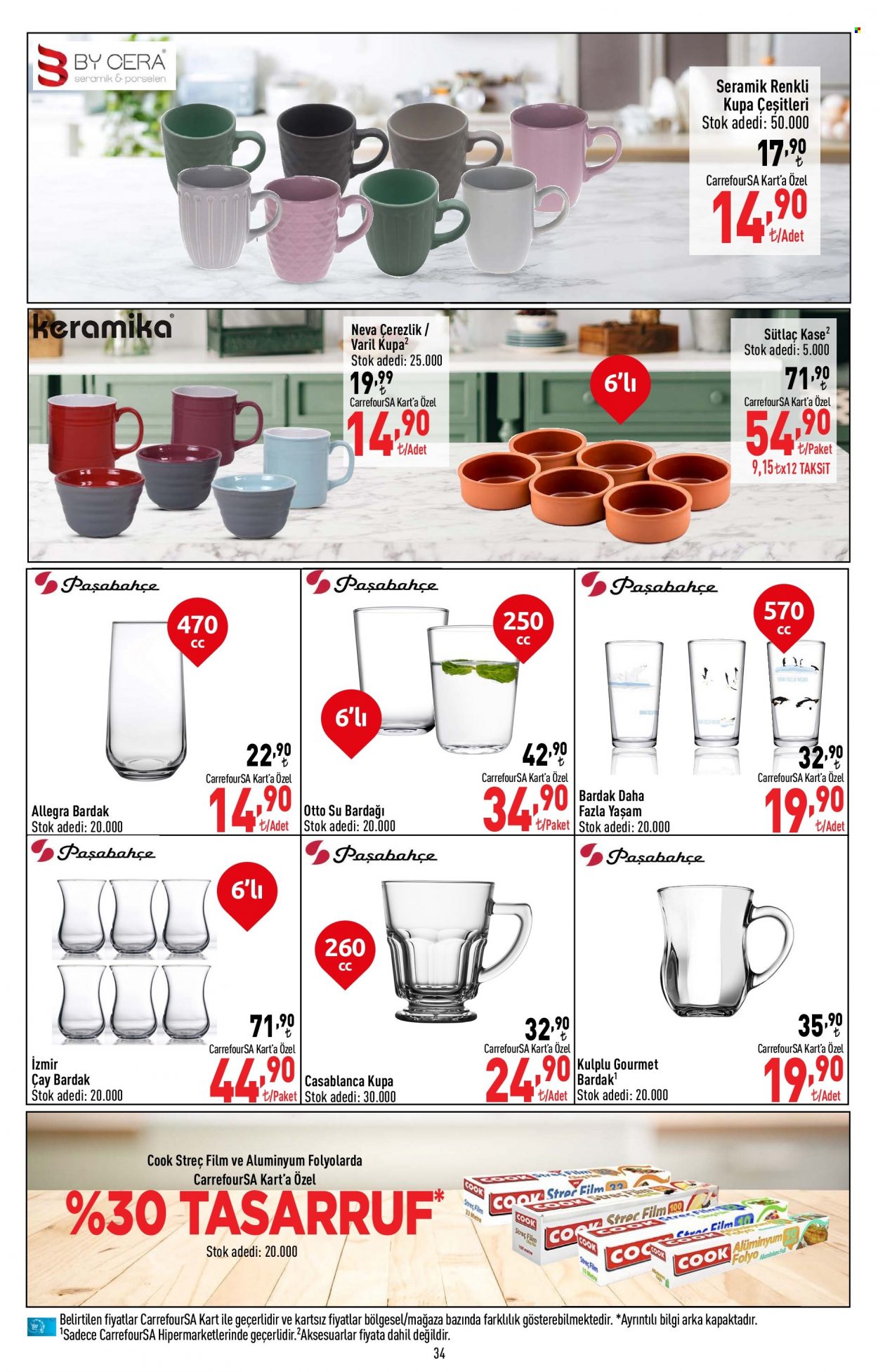 thumbnail - Carrefour aktüel ürünler, broşür  - 2.2.2023 - 2.15.2023 - Satıştaki ürünler - çay. Sayfa 34.