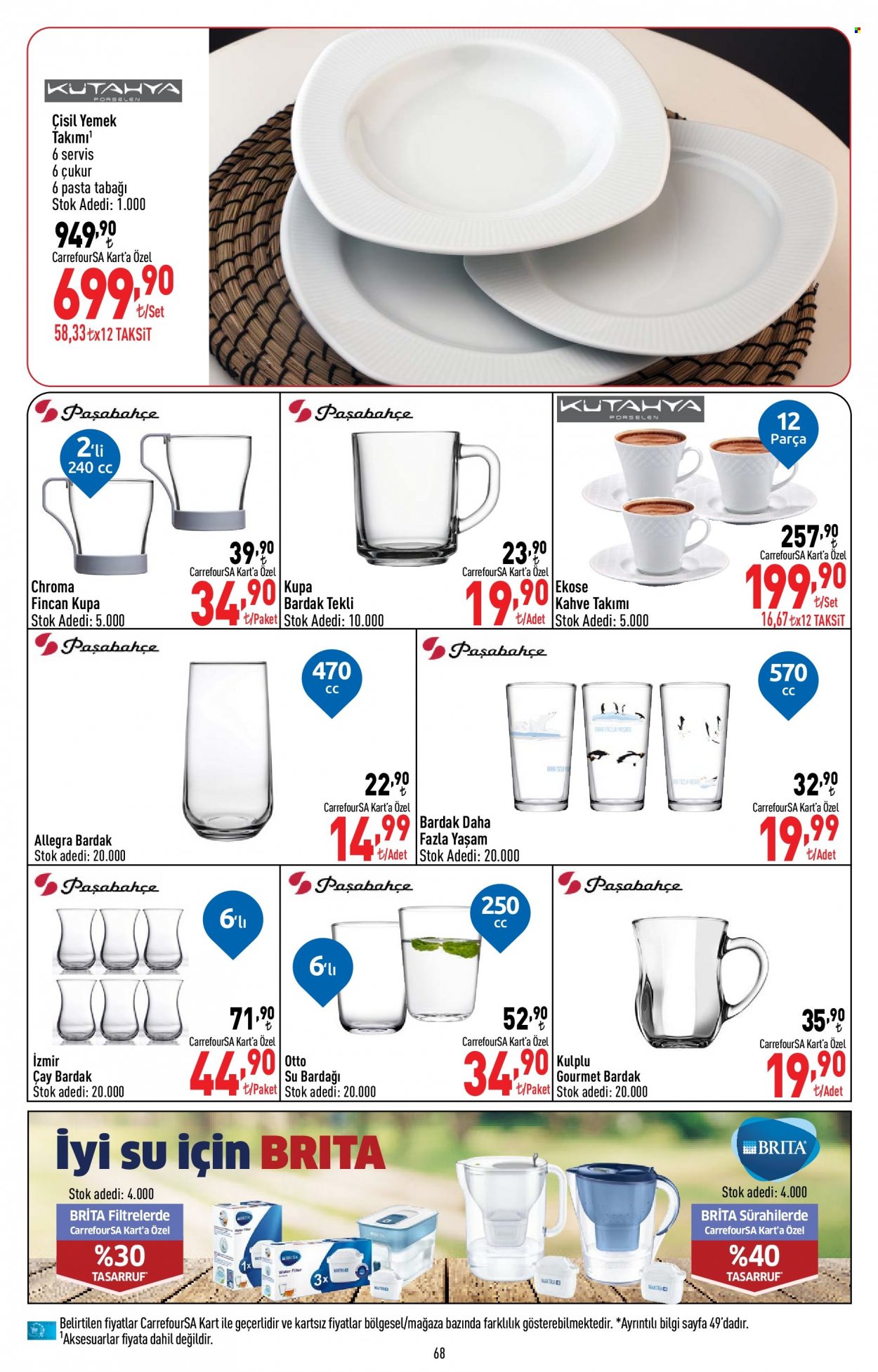 thumbnail - Carrefour aktüel ürünler, broşür  - 3.13.2023 - 3.29.2023 - Satıştaki ürünler - çay, kahve. Sayfa 68.