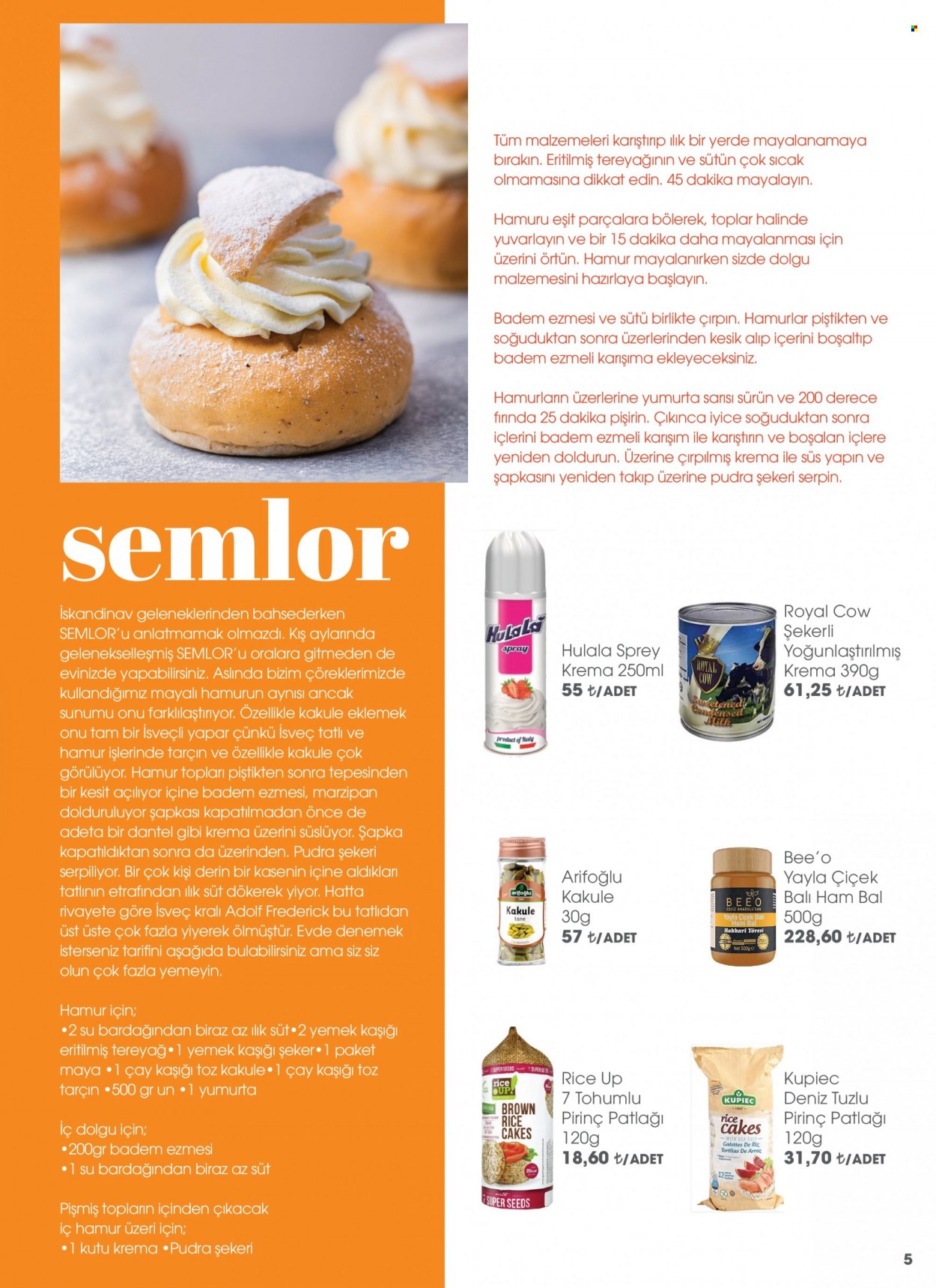 thumbnail - Carrefour Gurme aktüel ürünler, broşür  - 3.10.2023 - 3.31.2023 - Satıştaki ürünler - tatlı, süt, yayla, krema, pirinç, kakule, Bizim, çiçek balı, çay. Sayfa 5.