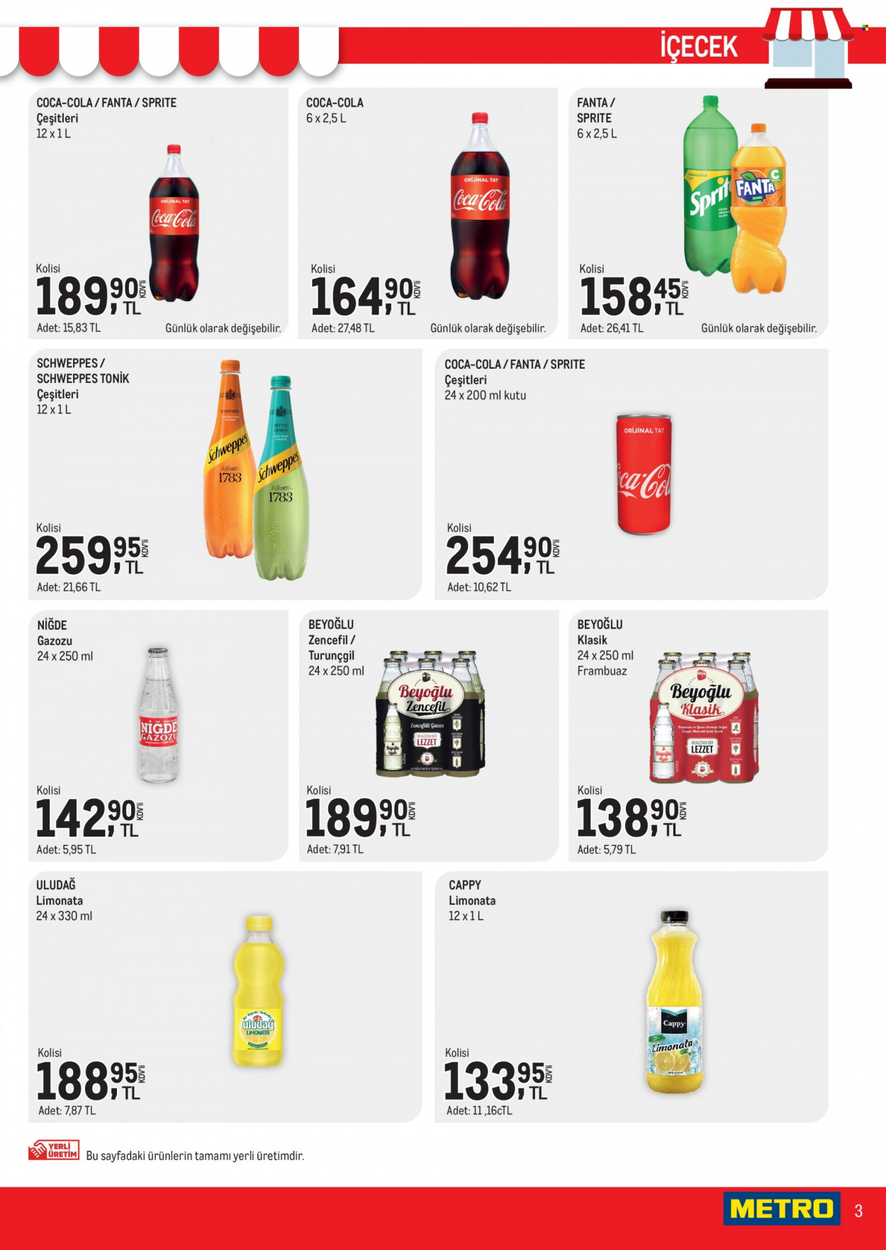 thumbnail - Metro aktüel ürünler, broşür  - 3.16.2023 - 3.31.2023 - Satıştaki ürünler - limon, zencefil. Sayfa 3.