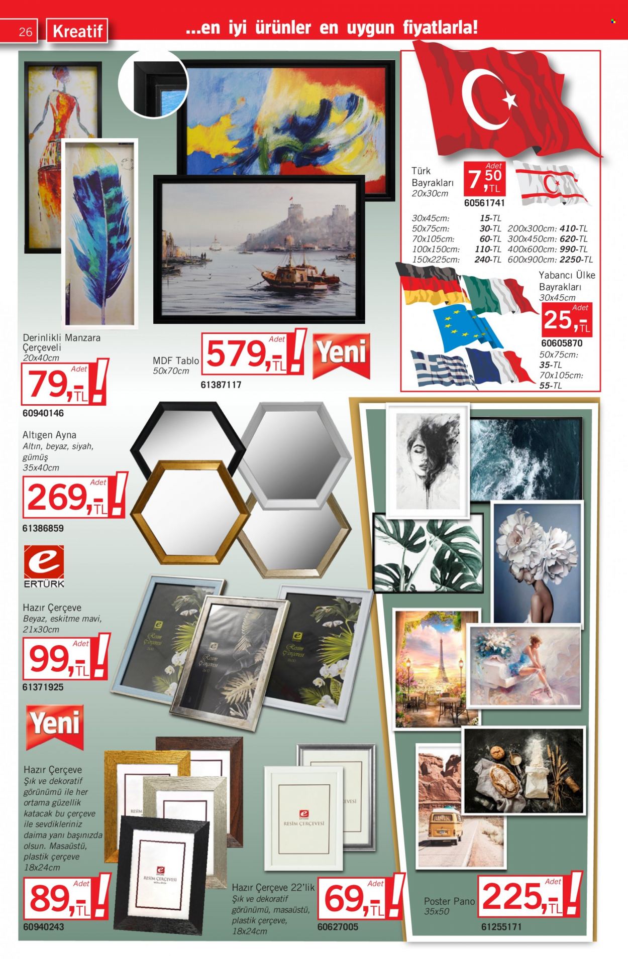 thumbnail - Bauhaus aktüel ürünler, broşür  - 4.29.2023 - 6.2.2023 - Satıştaki ürünler - ayna. Sayfa 26.