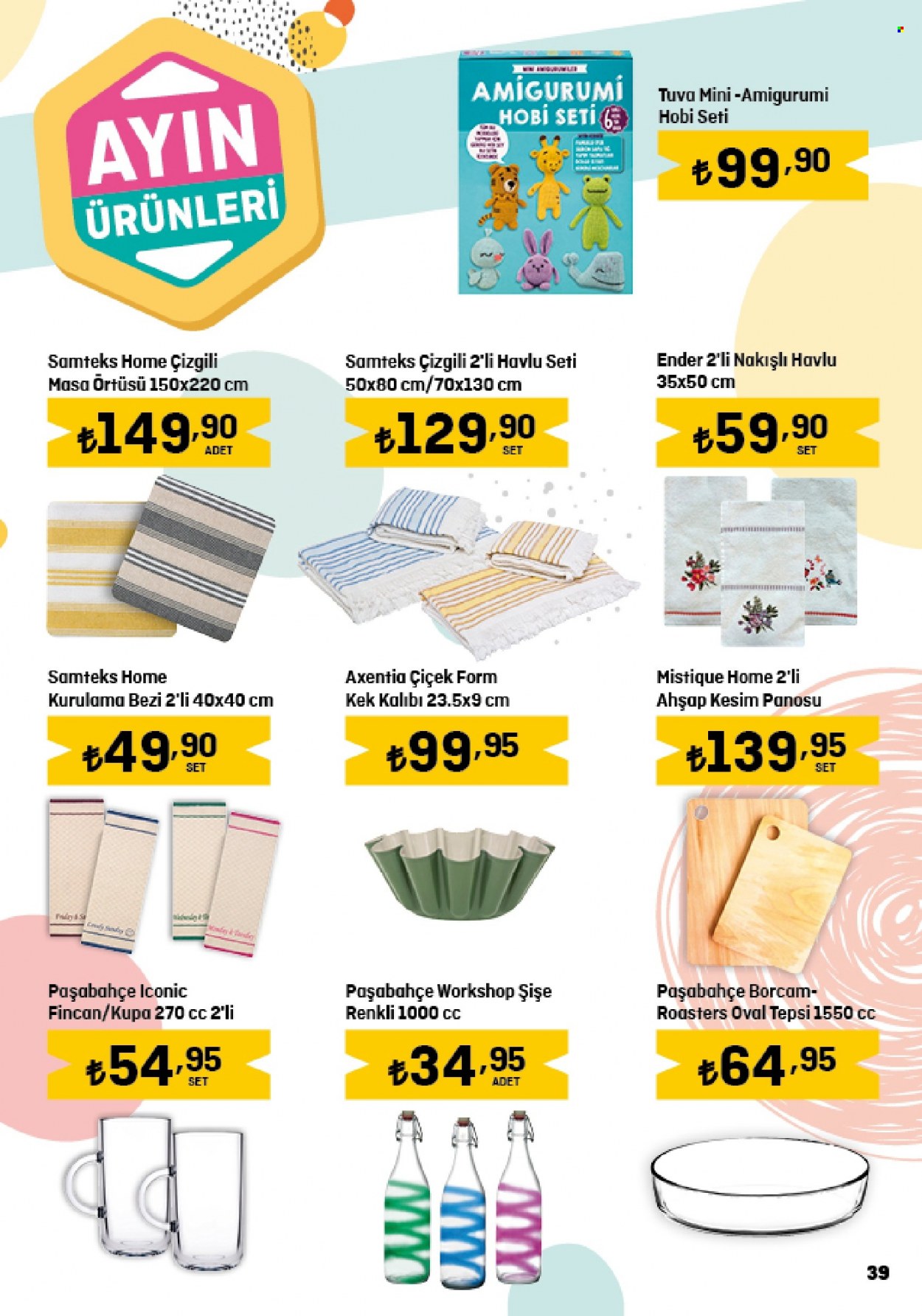 Migros aktüel ürünler, broşür  - 5.18.2023 - 5.31.2023 - Satıştaki ürünler - kek. Sayfa 39.